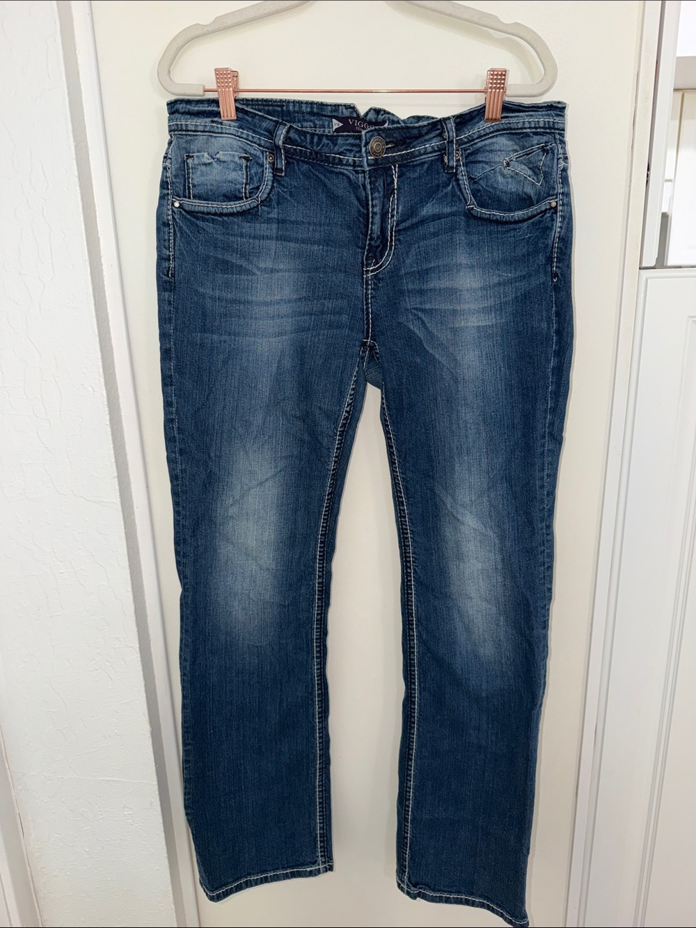 Vigoss Medium Wash Fit Bootcut Women's Jeans 32